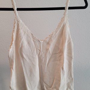 Crochet Cream Top by Reformation